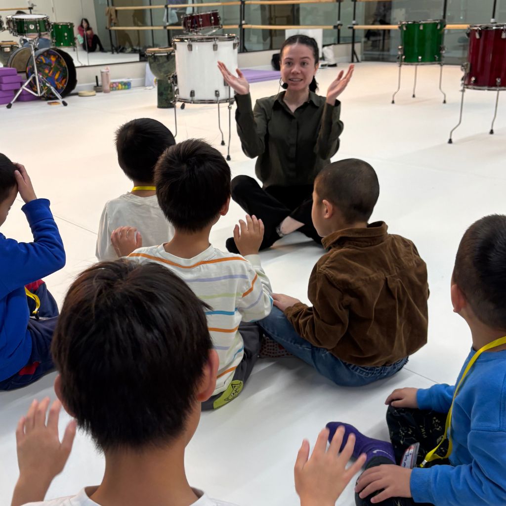 group drumming music therapy ocms irvine