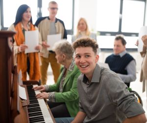 Inclusive choir in irvine, organge county, california, music therapy