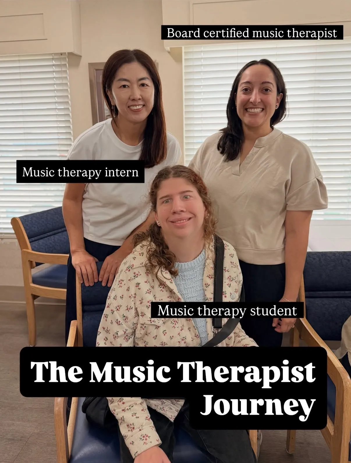 Music therapy interns at OC Music Services