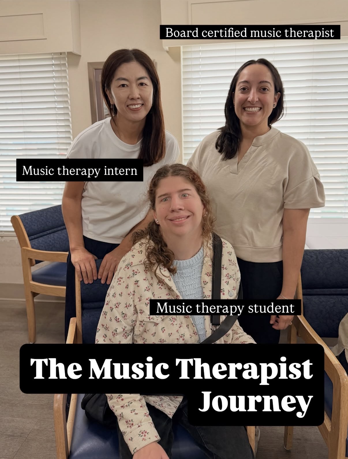 Music therapy interns at OC Music Services
