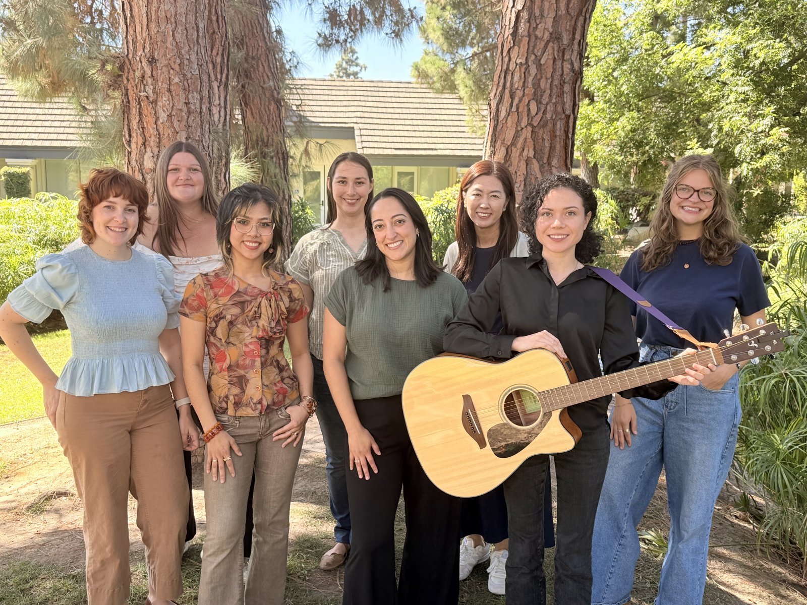The OC Music Services team of music therapists and music educators